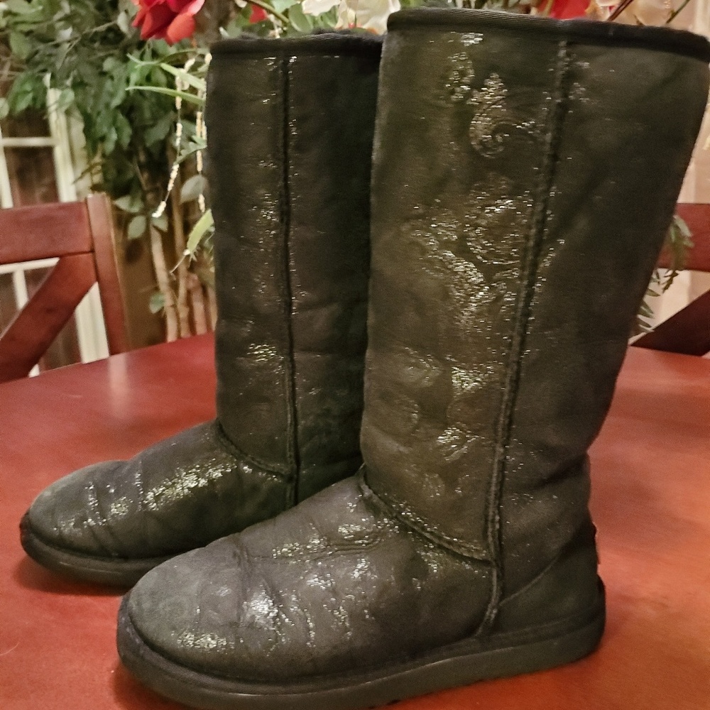 Paisley Print Tall Ugg Boots